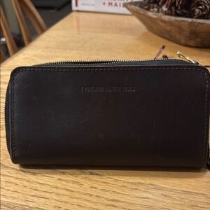 Portland leather wallet